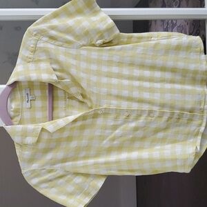 Madewell crop shirt. Size XXS